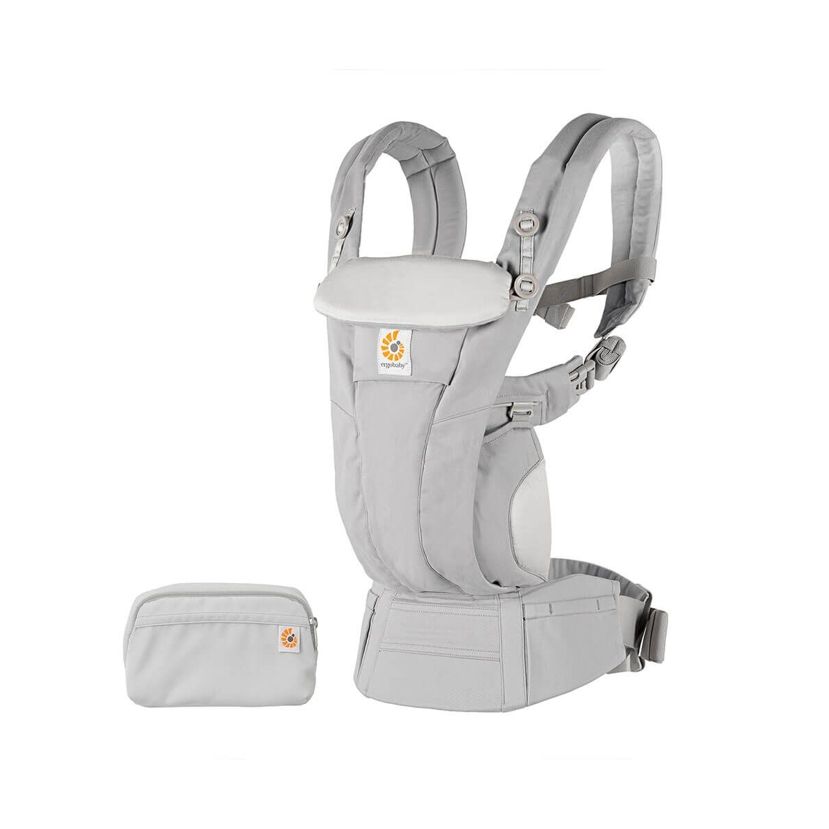 B-Ware Ergobaby Babytrage Omni Dream Soft Touch Pearl Grey Kindertrage Bauchtrage  - 1220000204263