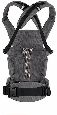 B-Ware Erg Obaby Omni Breeze Babytrage Hüftsitz Bauchtrage Rückentrage Graphite Grey - 191653004573