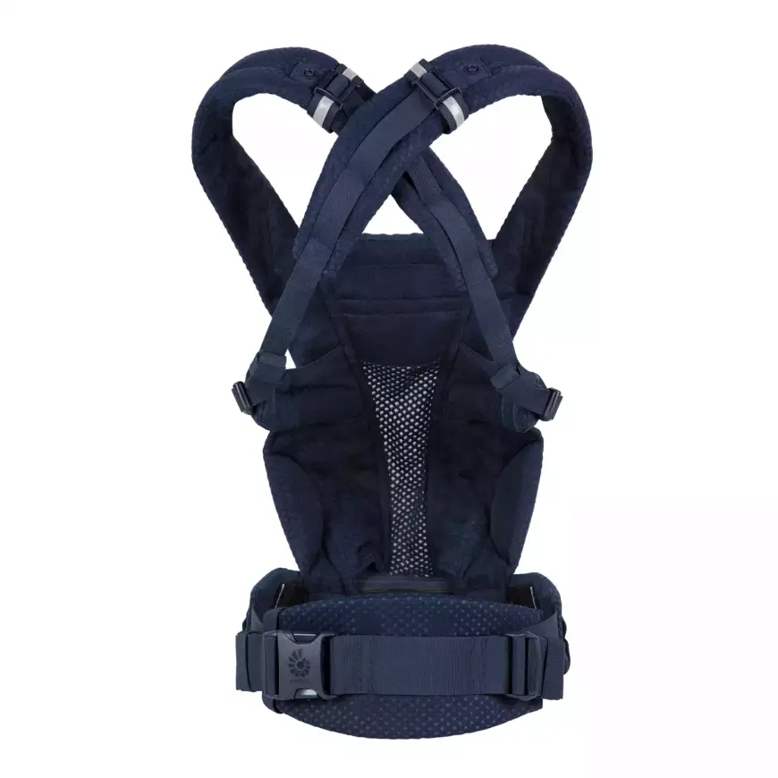 ERGObaby Babytrage Tragehilfe Omni Breeze Midnight Blue Mesh Komfort Baby - 1220000203648