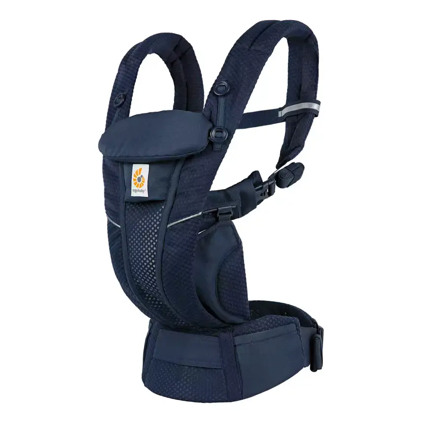 B-Ware Erg Obaby Babytrage Tragehilfe Omni Breeze Midnight Blue Mesh Komfort Baby - 1220000203648
