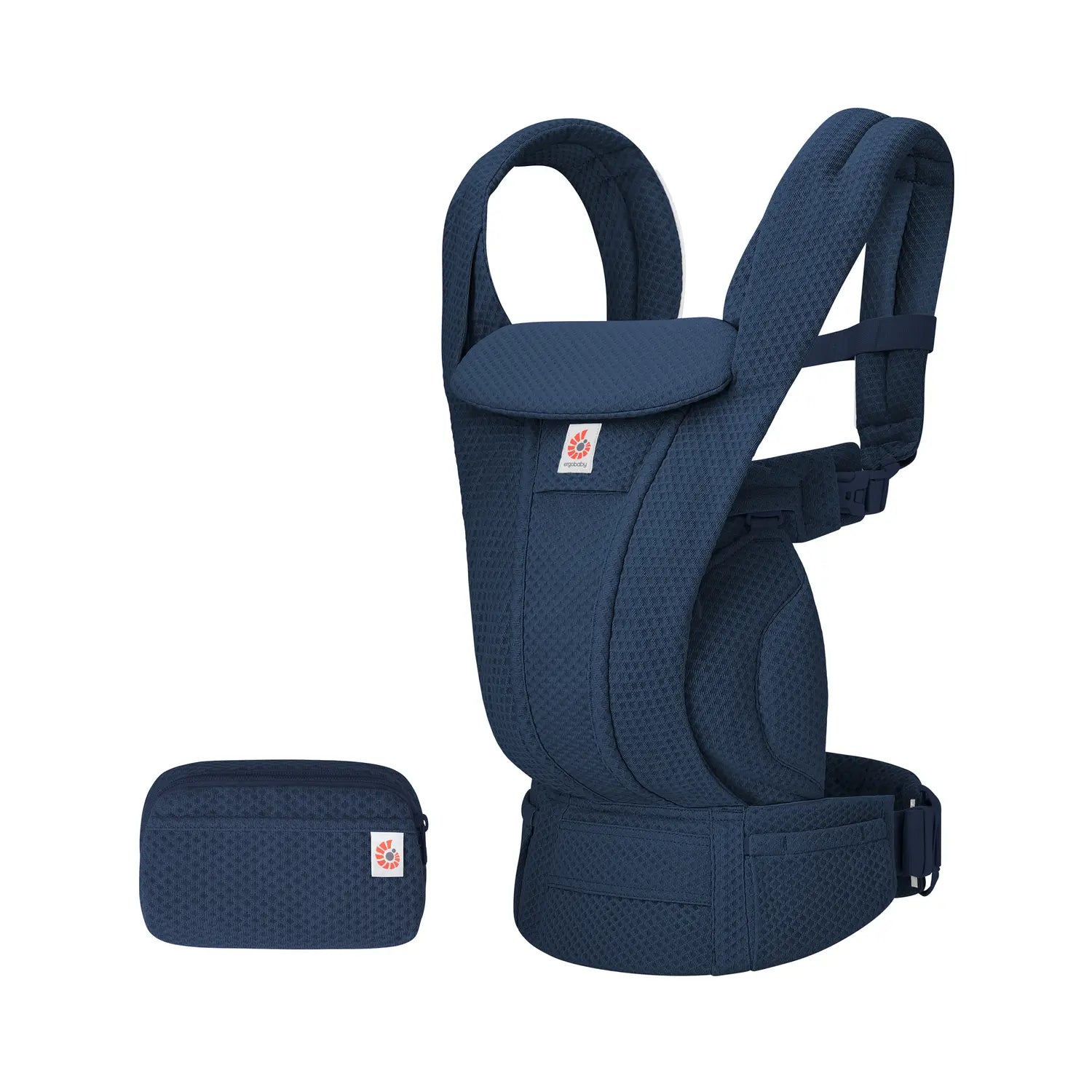 B-Ware Ergobaby Omni Deluxe Babytrage Tragehilfe Allround All In One Mesh Midnight Blue - 1220000209947