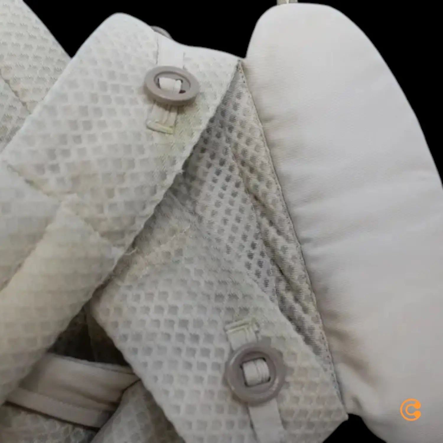 B-Ware Erg Obaby Omni Deluxe Mesh Babytrage Babytrage Natural Beige Siehe Text/Foto - 2000588201101