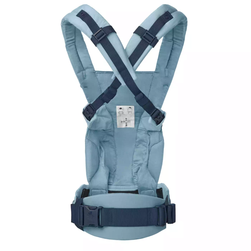 ERGObaby Omni Dream Babytrage Tragesystem Babytragehilfe Slate Blue Baumwolle - 1220000204287