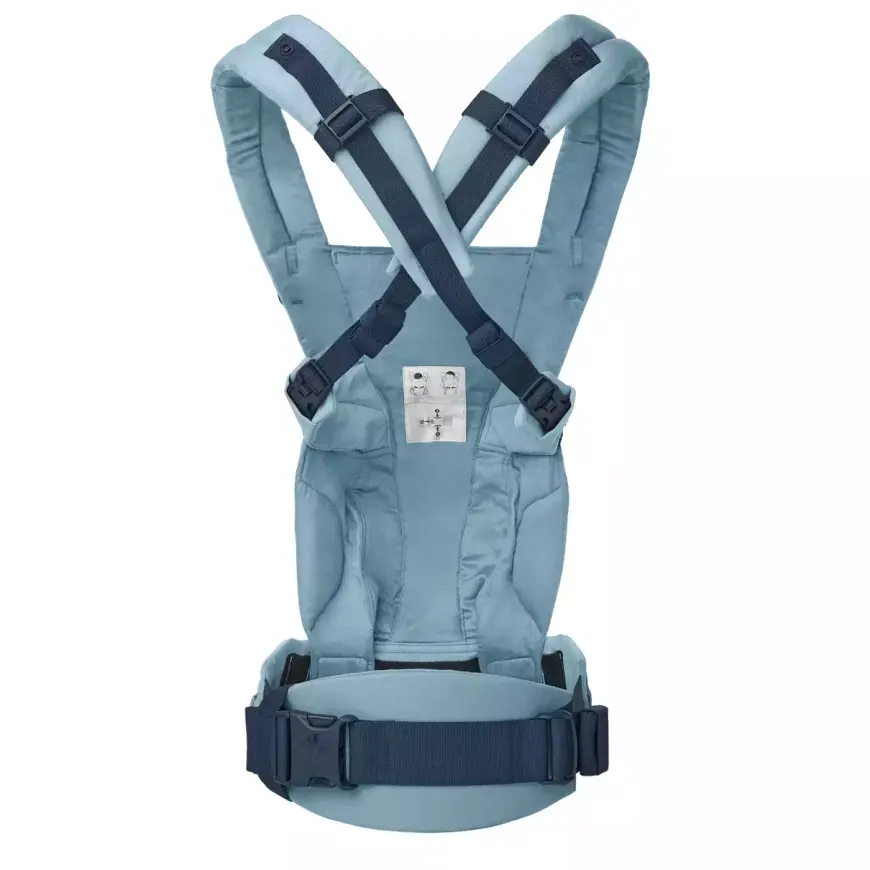 B-Ware Erg Obaby Omni Dream Babytrage Tragesystem Babytragehilfe Slate Blue Baumwolle - 1220000204287