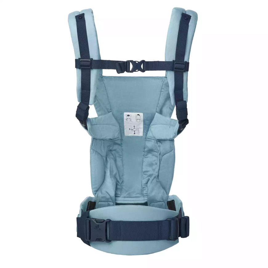 ERGObaby Omni Dream Babytrage Tragesystem Babytragehilfe Slate Blue Baumwolle - 1220000204287