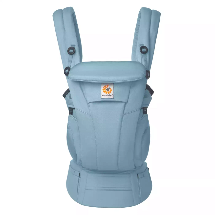 ERGObaby Omni Dream Babytrage Tragesystem Babytragehilfe Slate Blue Baumwolle - 1220000204287