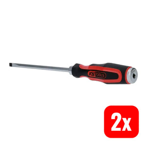 B-Ware Ks Tools Schraubendreher Schraubenzieher Schlitz Ergotorqu Emax 8mm 295mm 2 Stück