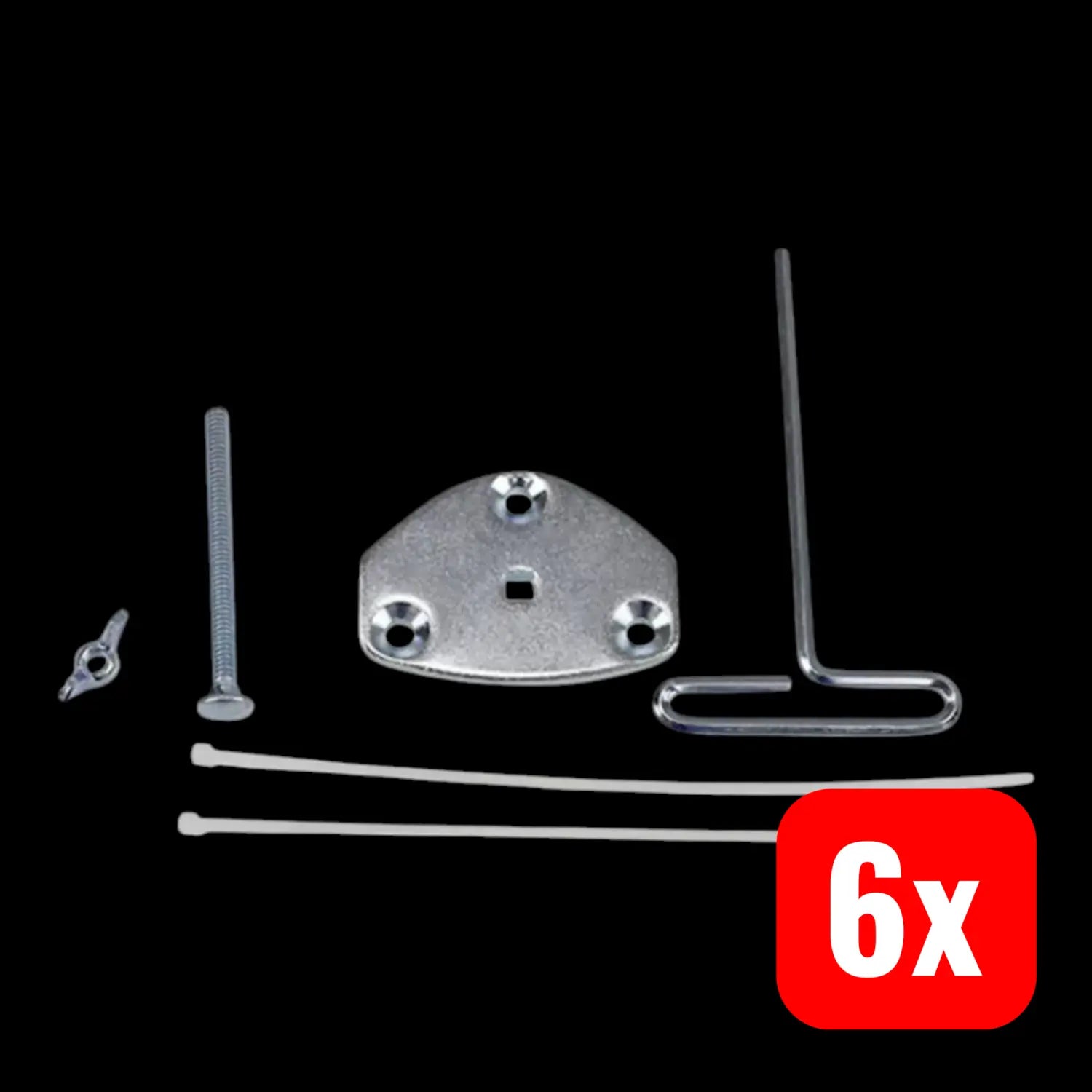 B-Ware Ergotron Montagekit Zubehör Tft Lcd Tv Edelstahl Lx Arm Stahl Monitor 6 Stück - 698833058376