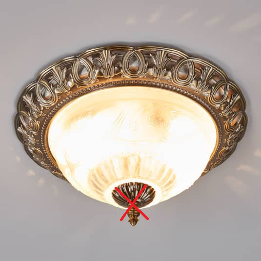 Searchlight Deckenlampe Teresa Deckenleuchte Deckenlicht Mit Siehe Text/Foto B-Ware - 5013874190451
