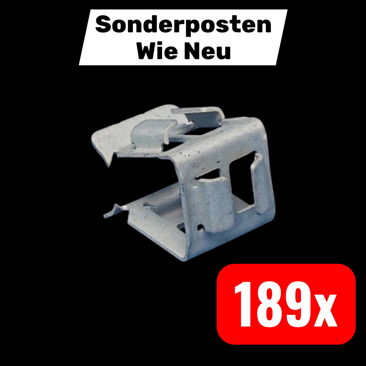 Erico SCA Snapclip Kantenclip Federstahl Kabelhalter 13-20mm  189 STÜCK - 8711893605143