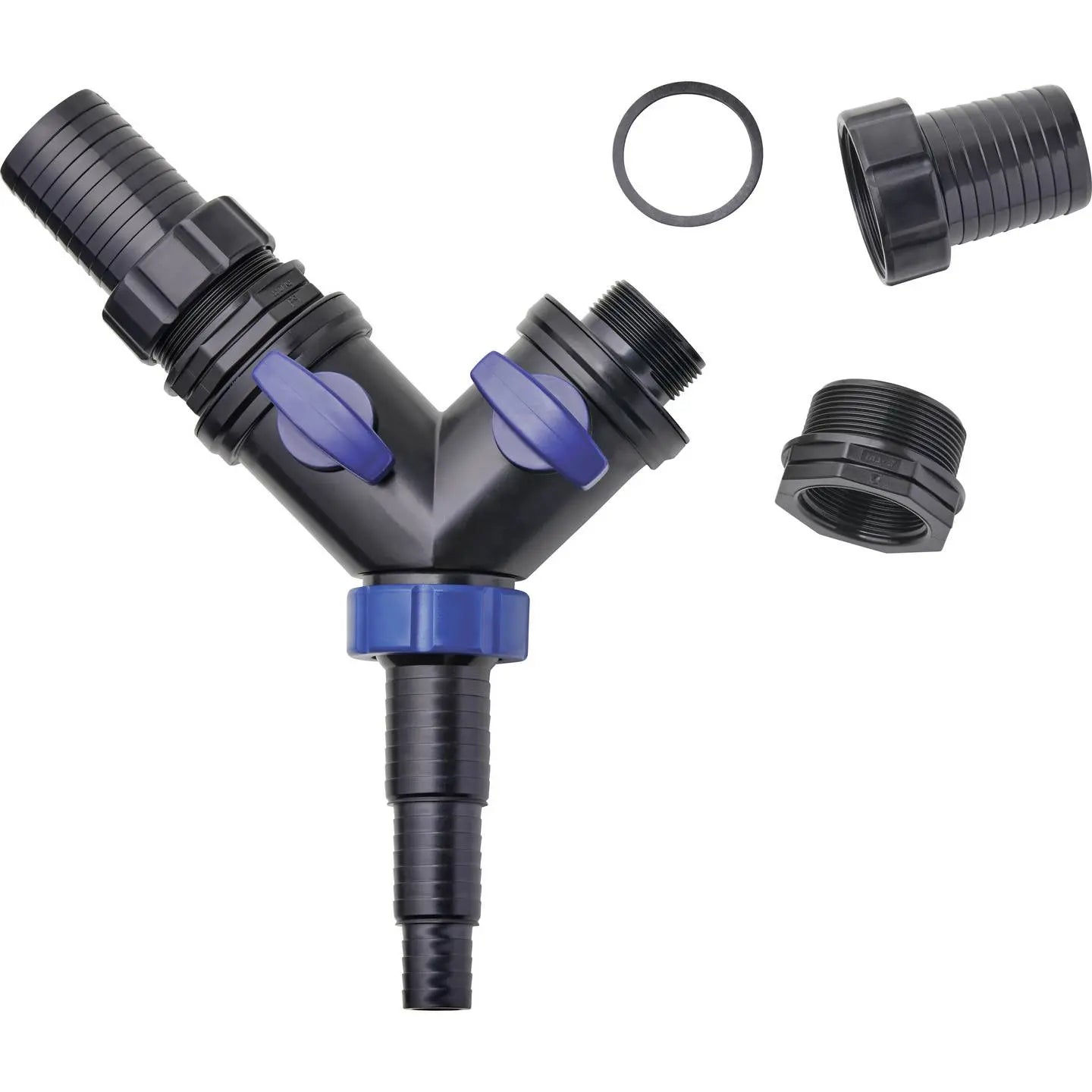B-Ware Oase Y Verteiler 2" Abzweiger Schlauchverteiler Wasser Regulierbar 2 Sets - 4010052954929