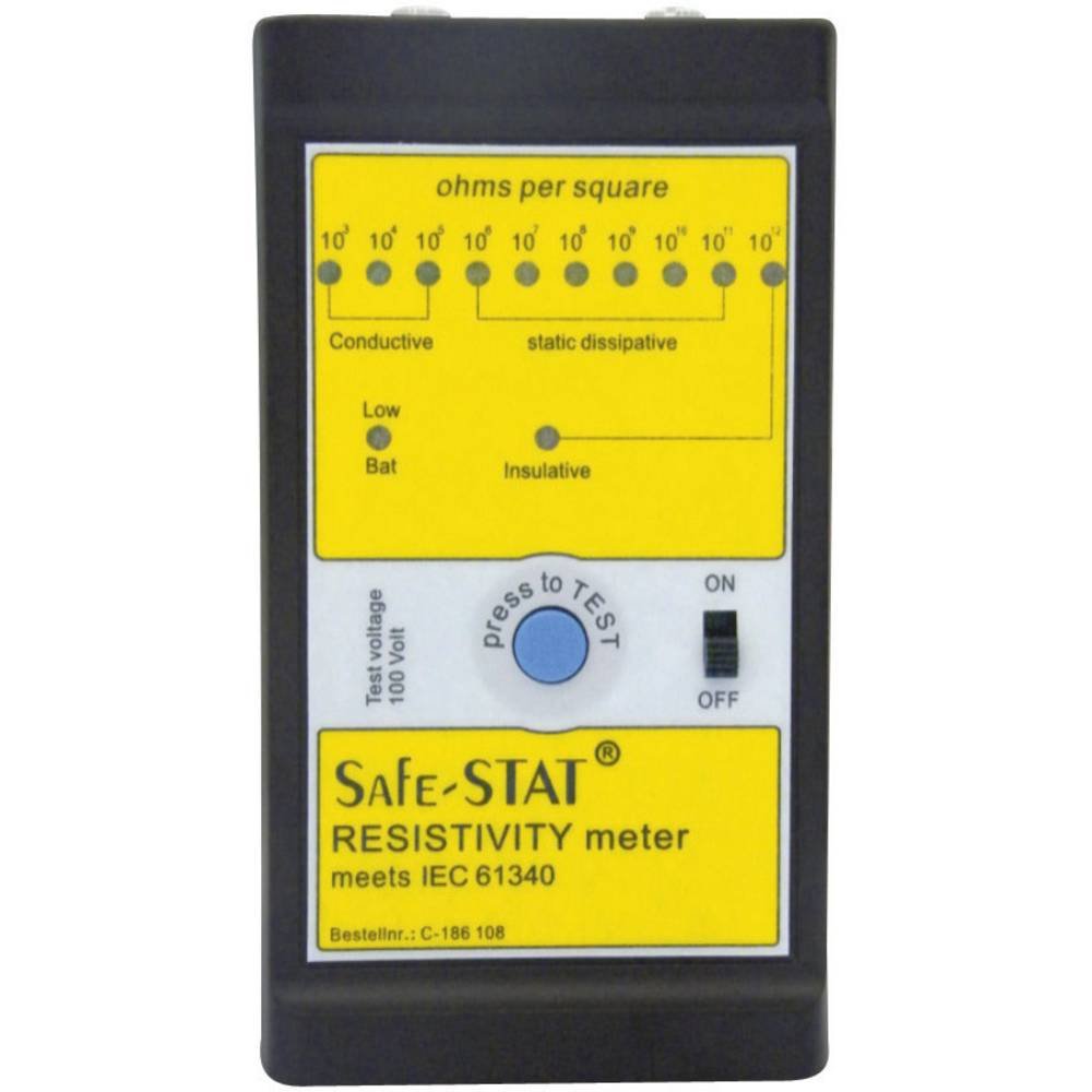 B-Ware Bjz C 186 108 Esd Testgeräte Set Oberflächenwiderstand Durchgangswiderstand Set - 4057989604619