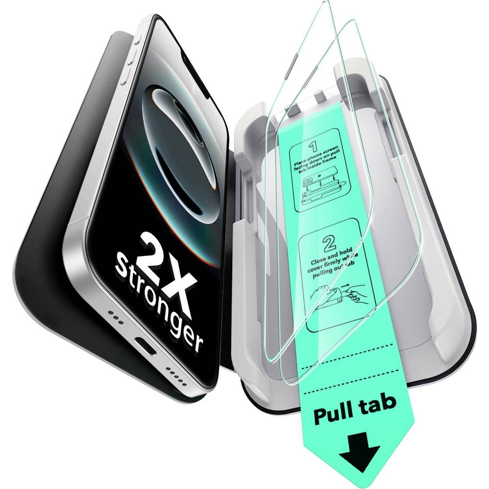 Esr Tempered Glass Displayschutzglas Apple I Phone 16e Folie   5 Stück B-Ware - 4894240266144