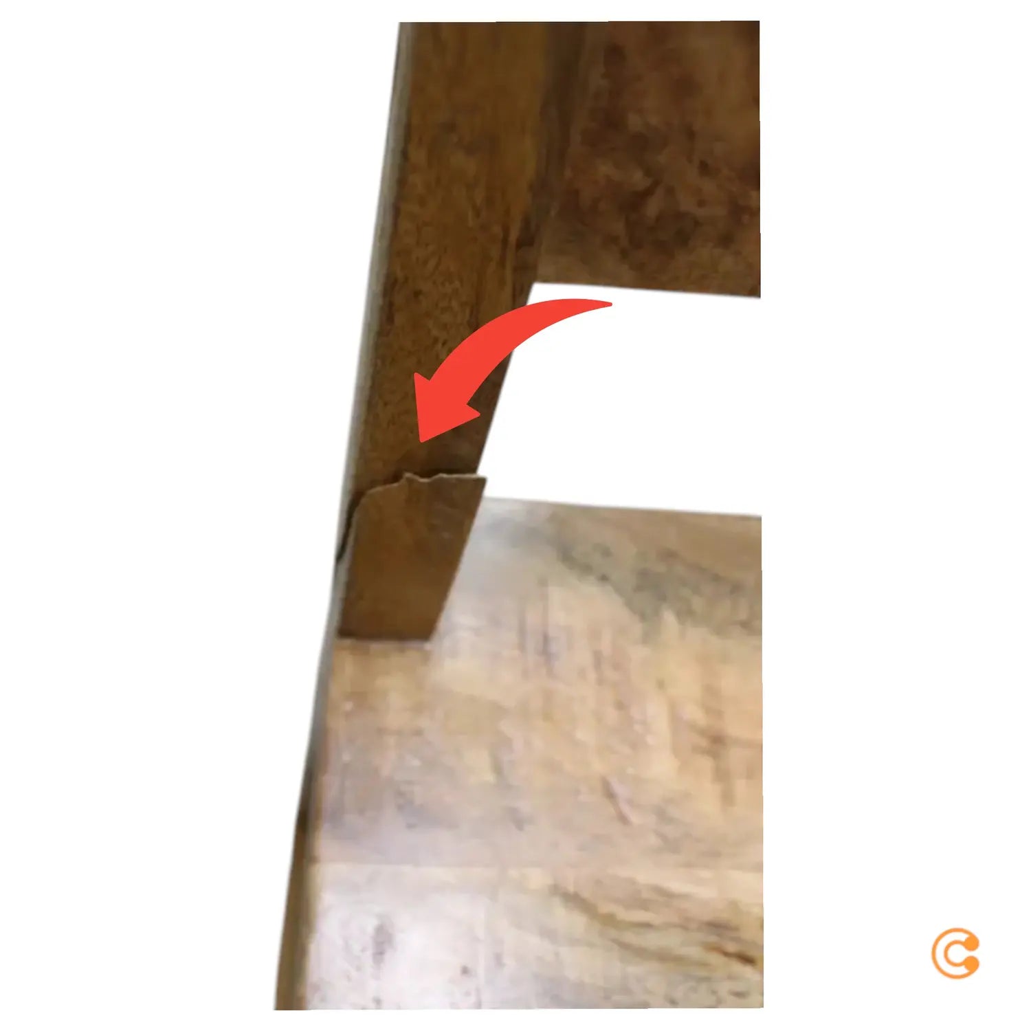 C-Ware Wolf Möbel Esszimmerstuhl Keywest 2er Set Mango Massiv Sitzmöbel Siehe Text/Foto - 4250240260009