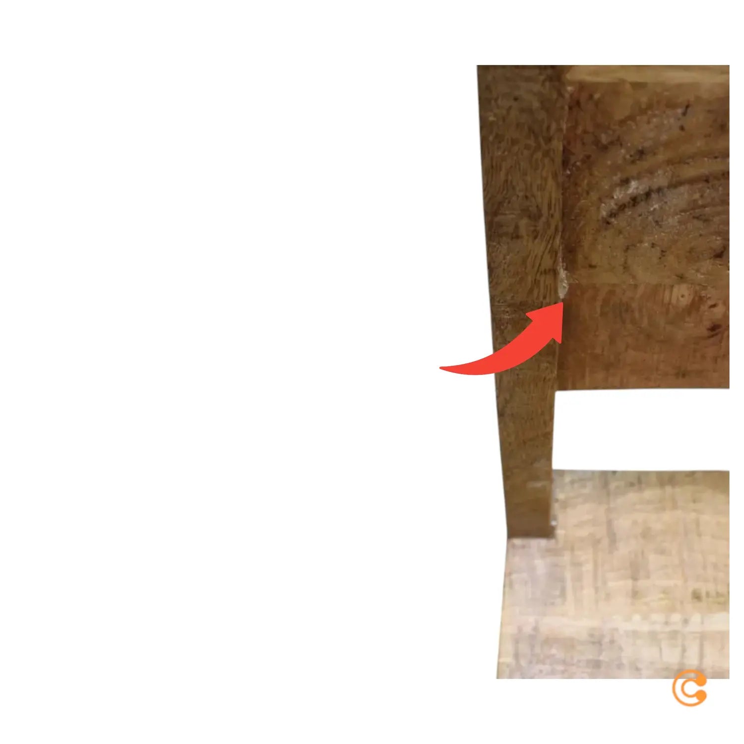 C-Ware Wolf Möbel Esszimmerstuhl Keywest 2er Set Mango Massiv Sitzmöbel Siehe Text/Foto - 4250240260009