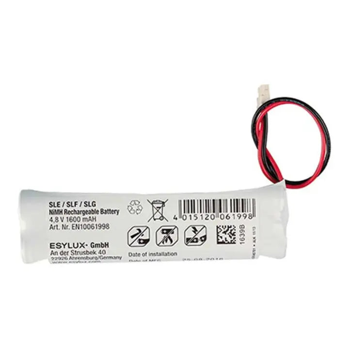 B-Ware Esylux Akku Batterie Notleuchte Ersatzakku Ni Mh Sle Slf 4 Zellen 7 Stück - 4015120061998