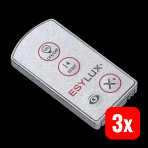 B-Ware Esylux Fernbedienung Handsender Em10016011 Bewegungsmelder Silber 3 Stück