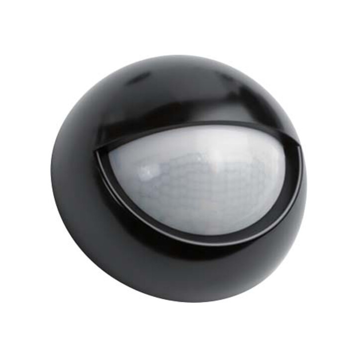 Esylux Bewegungsmelder Sensor Wandmelder 200 Grad Reichweite Schwarz B-Ware - 4015120041020