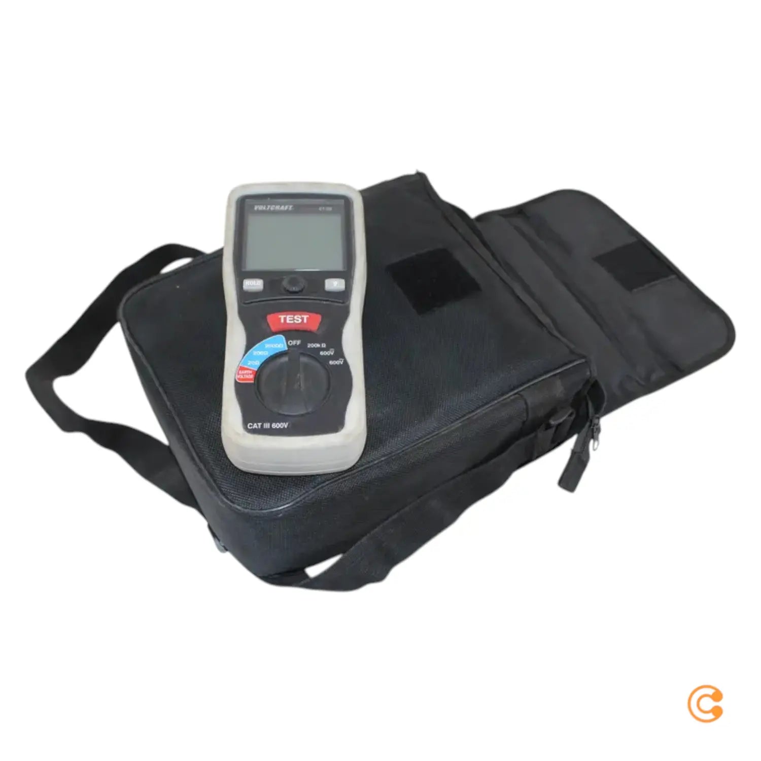 B-Ware Voltcraft Et 02 Erdungsmesser Erdwiderstandsmessgerät Messgerät Siehe Text/Foto - 4016138526059