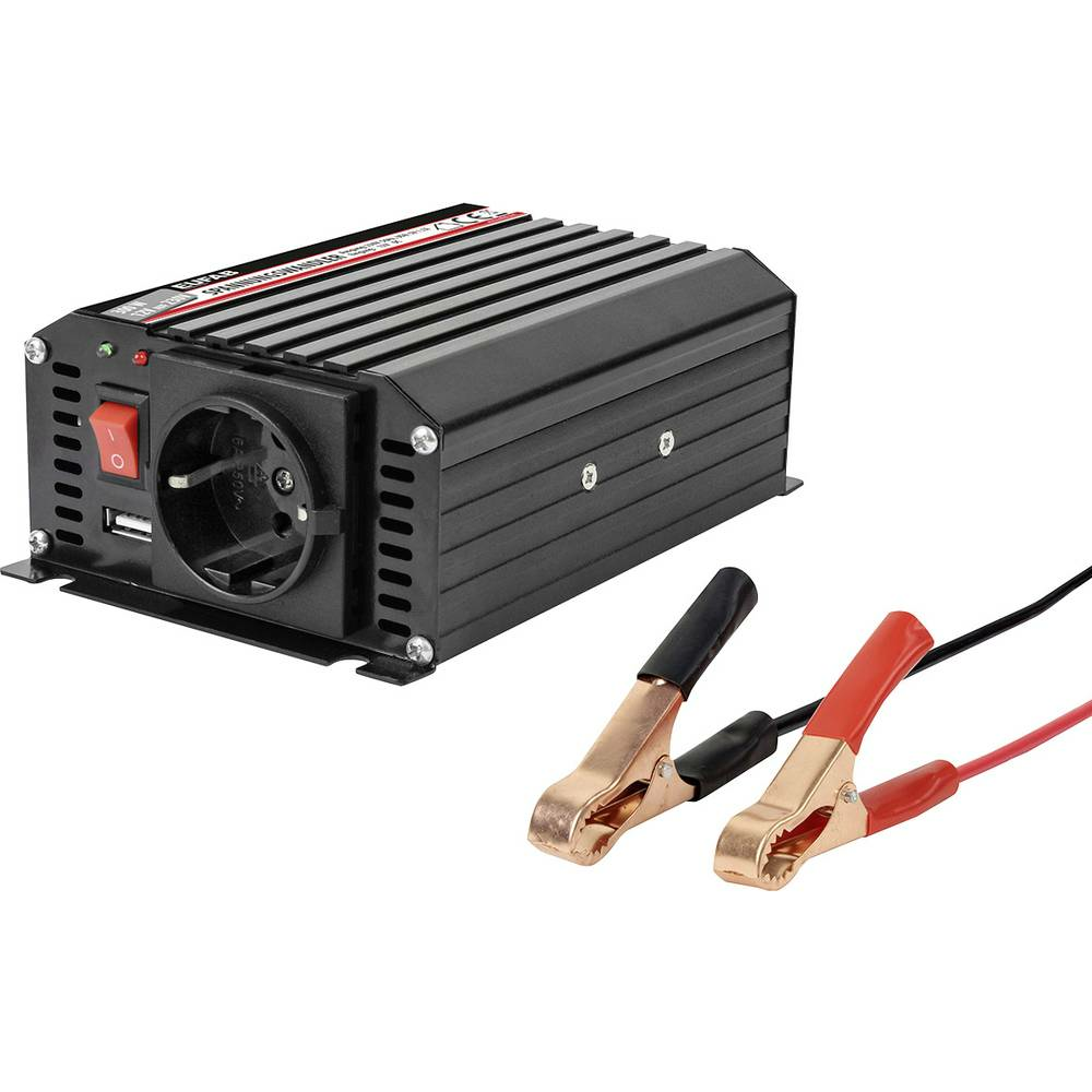 Eufab Spannungswandler 300 W 12 Auf 230 V Spannungswandlung Wechselrichter Wandler B-Ware - 4017681164811