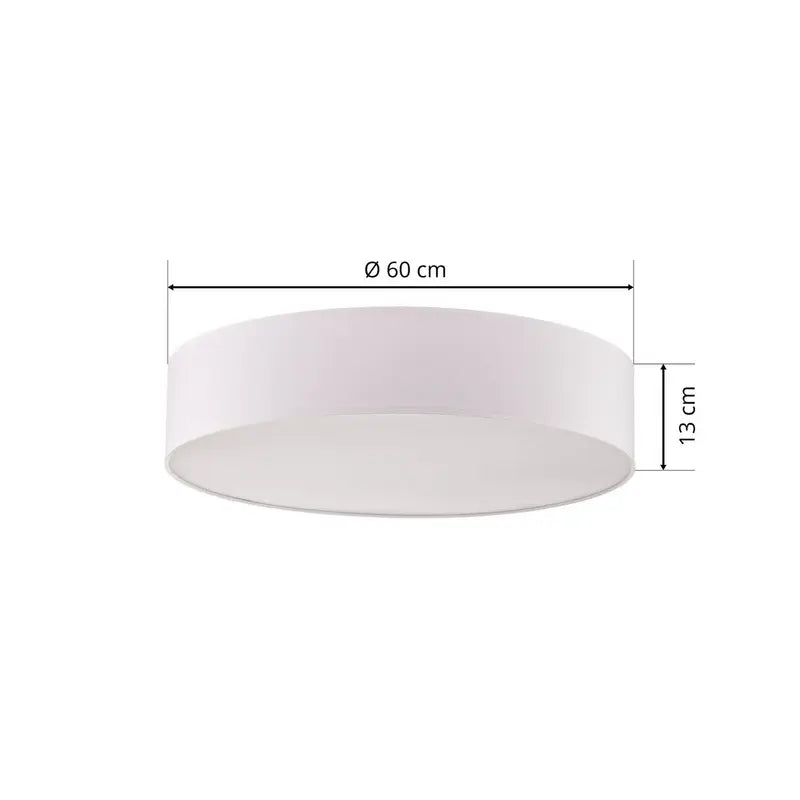 B-Ware Euluna Deckenlampe Rondo Led Deckenlampe Deckenlicht Flurleuchte Weiß ø 60 Cm