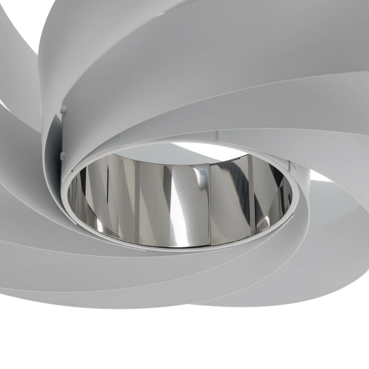 Euluna Deckenlampe Vento Deckenlampe Lampe Leuchte E27 Stahl Weiß ø 50cm B-Ware - 17700325656357