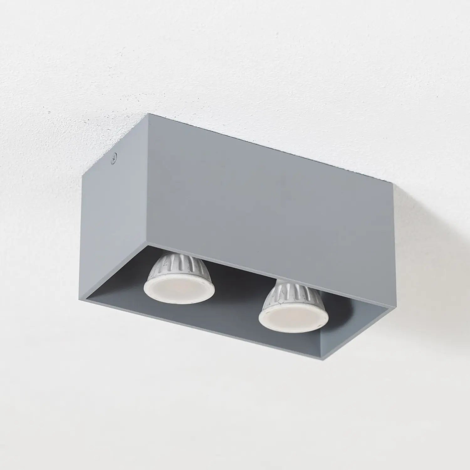 B-Ware Euluna Deckenleuchte Lampe Ara Maxi Aluminium Grau Gu10 Led Dimmbar 2 Flammig - 5903282710641