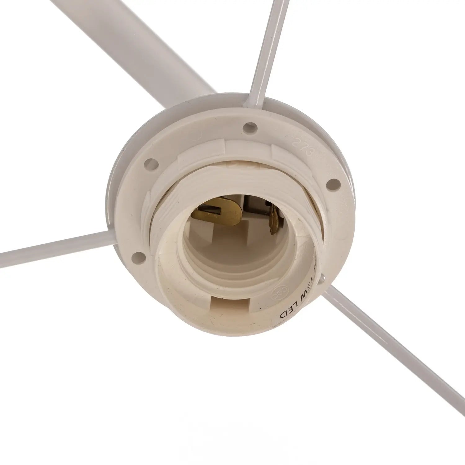 B-Ware Euluna Deckenleuchte Deckenlampe Boucle 6 Flg Ecru Wohnzimmer Beleuchtung  - 5905317600644