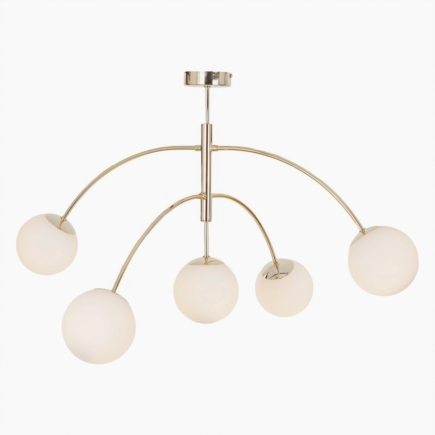 Euluna Deckenleuchte Lampe Karda Deckenlampe Deckenlicht Goldfarben 5 Flammig    B-Ware - 4251911787856