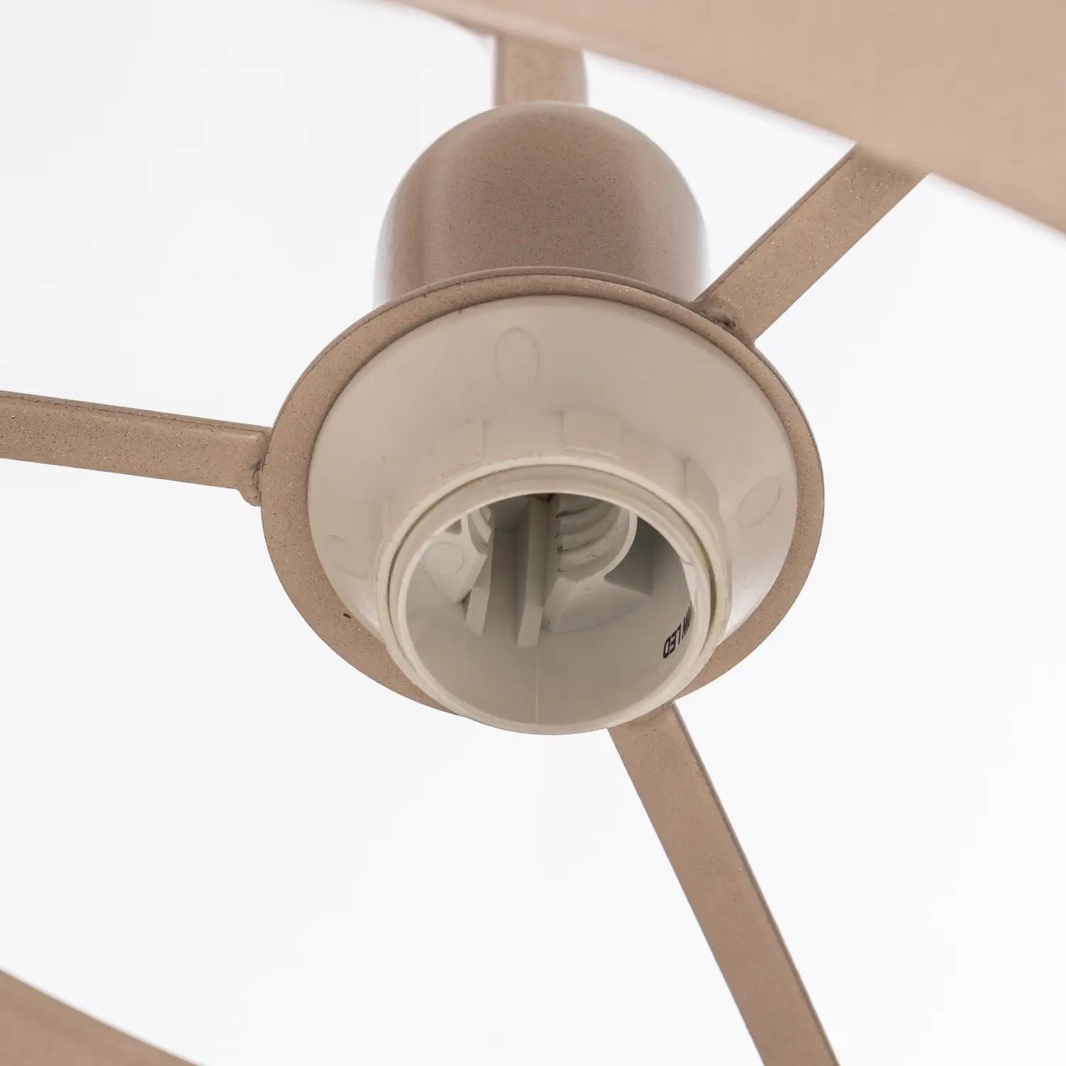 B-Ware Euluna Deckenleuchte Lampe Tornado Deckenbeleuchtung Beige 3 Flammig Metall - 4251911787085