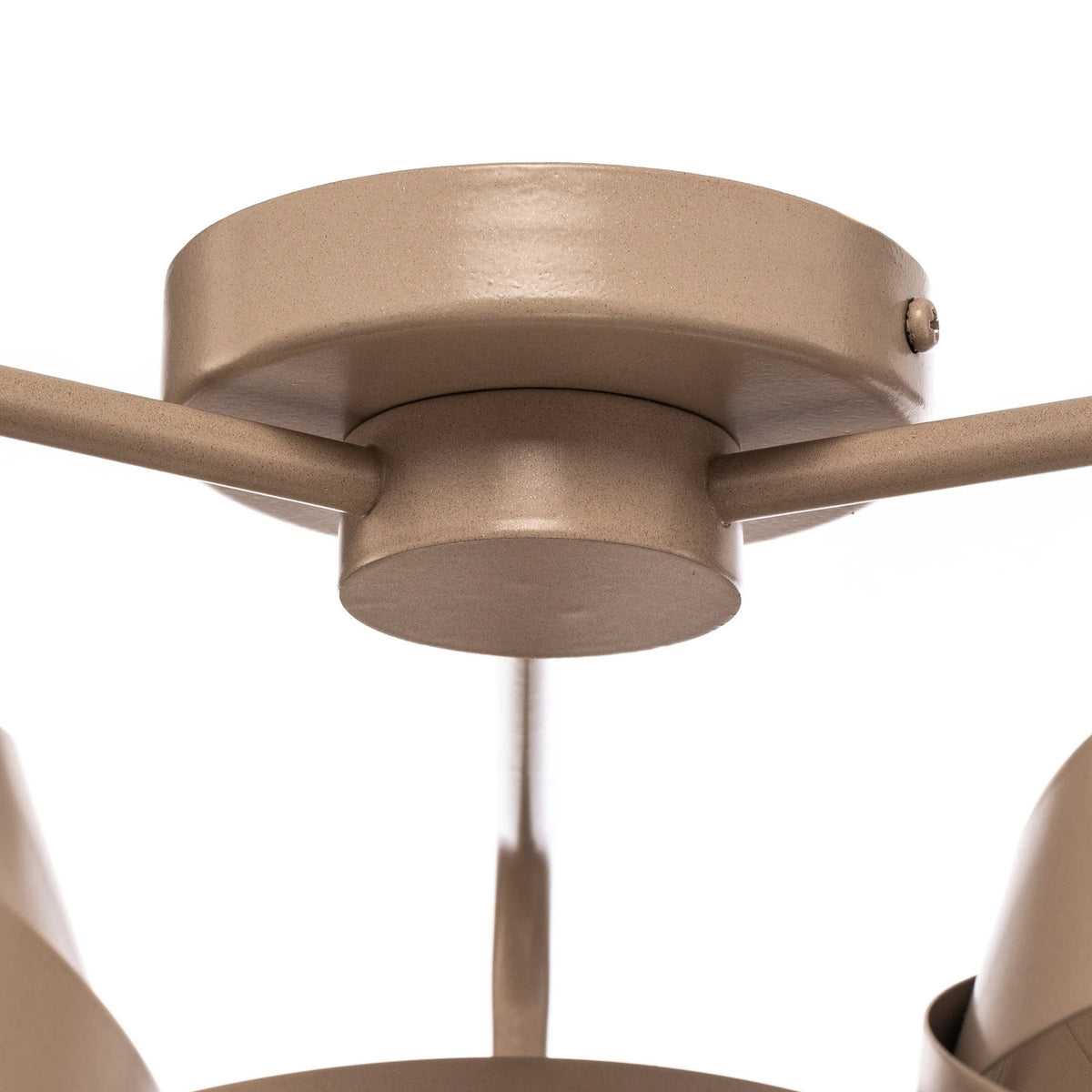 Euluna Deckenleuchte Lampe Tornado Deckenbeleuchtung beige 3-flammig Metall - 4251911787085