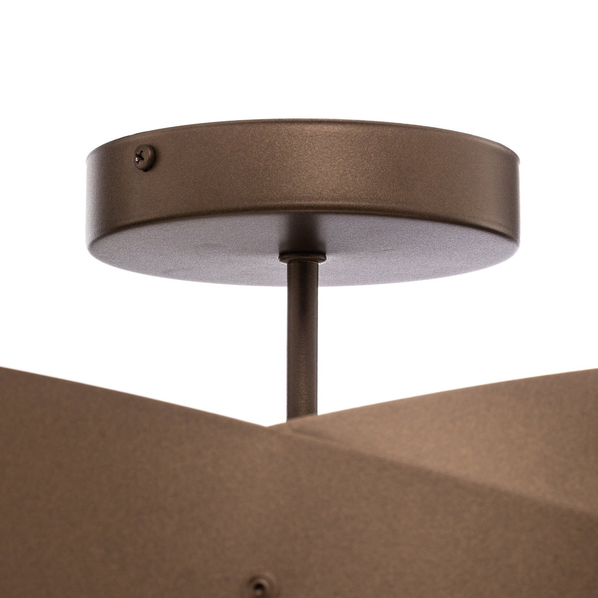 Euluna Deckenleuchte Tornado kaffeebraun Ø 50 cm Deckenlampe Lampe Leuchte Spot - 4251911787269