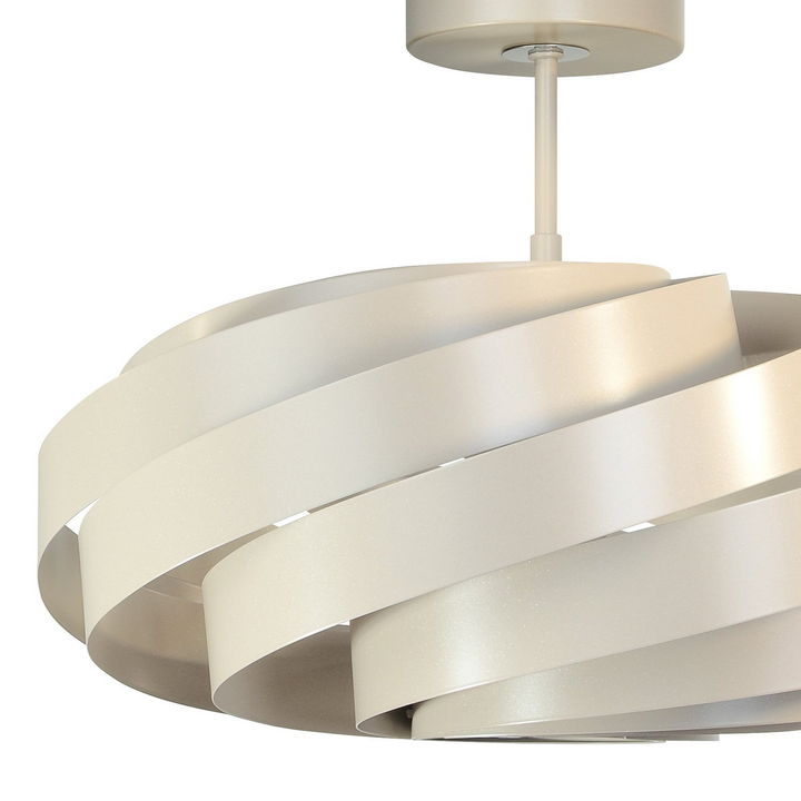 Euluna Deckenleuchte Lampe Vento Deckenlampe Beige ø 50 Cm Metall Dimmbar E27 B-Ware