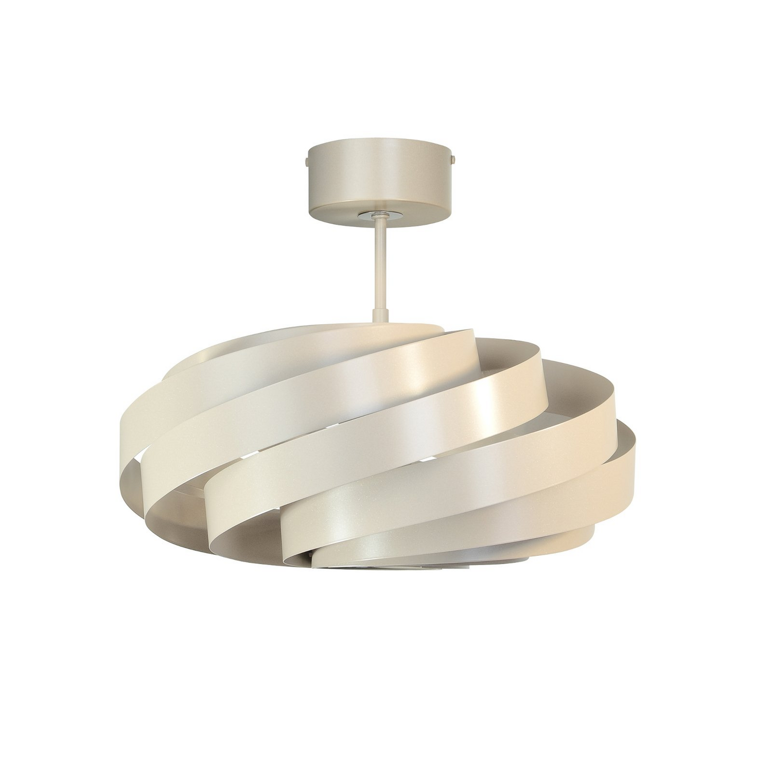 B-Ware Euluna Deckenleuchte Lampe Vento Deckenlampe Beige ø 50 Cm Metall Dimmbar E27127