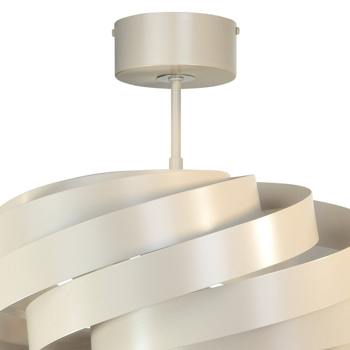 Euluna Deckenleuchte Lampe Vento Deckenlampe Beige ø 50 Cm Metall Dimmbar E27 B-Ware