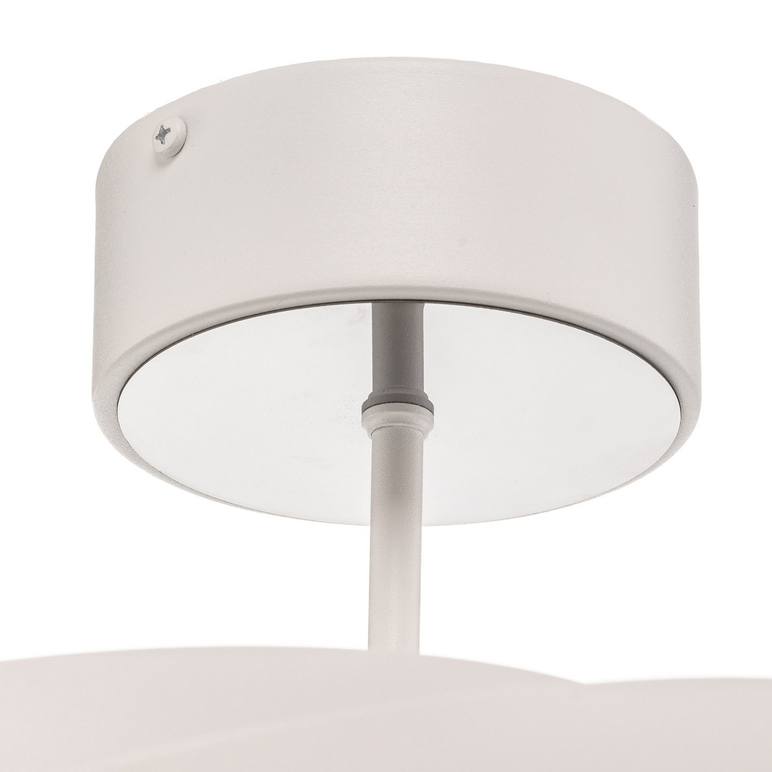 B-Ware Euluna Deckenleuchte Lampe Vento Weiß Metall E27 60 Cm Wohnzimmer Beleuchtung