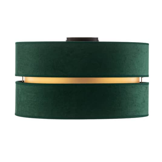 Euluna Deckenlampe Deckenlampe Lampe Leuchte Duo Aus Textil Grün Gold ø40cm B-Ware - 5903689180252