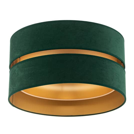 Euluna Deckenlampe Deckenlampe Lampe Leuchte Duo Aus Textil Grün Gold ø40cm B-Ware - 5903689180252