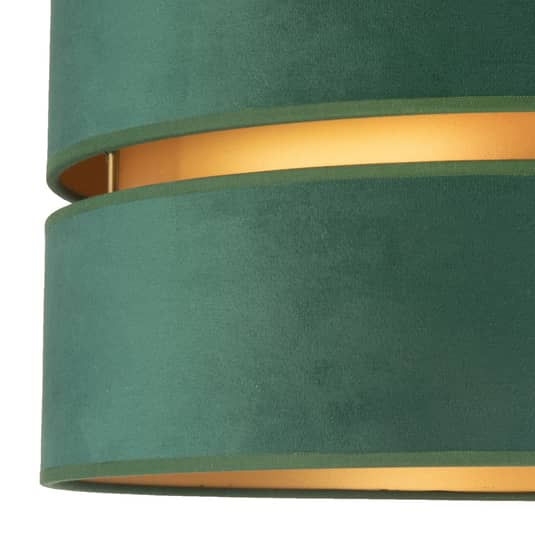 Euluna Deckenlampe Deckenlampe Lampe Leuchte Duo Aus Textil Grün Gold ø40cm B-Ware - 5903689180252