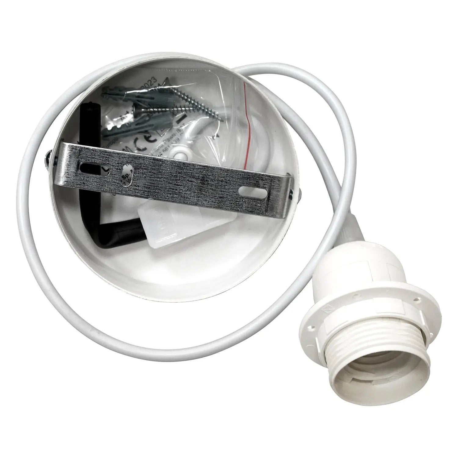 B-Ware Euluna Hängeleuchte Pendelleuchte Boho Jute Naturbraun Weiß Lampe Siehe Text - 4251911790030