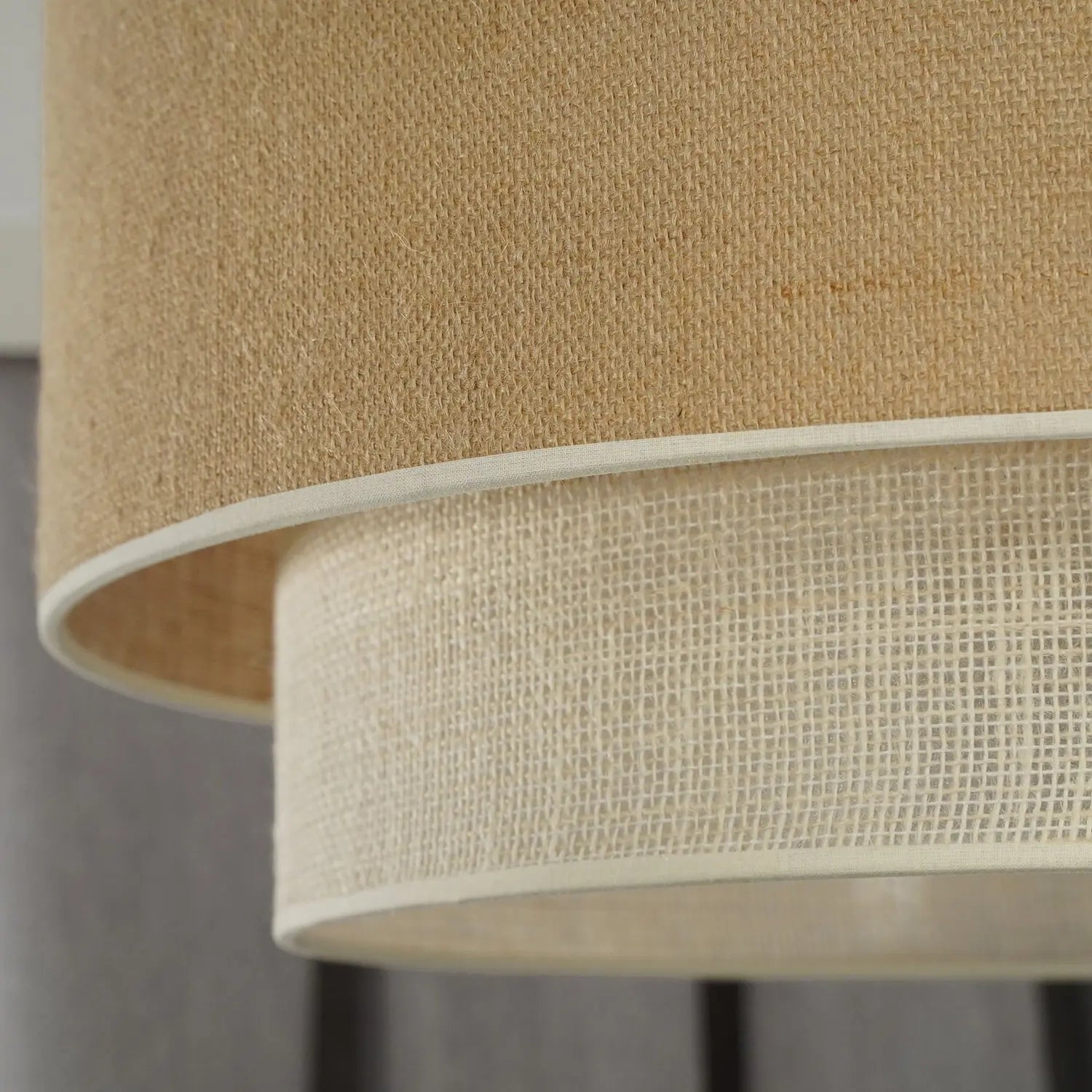 B-Ware Euluna Hängeleuchte Pendelleuchte Boho Jute Naturbraun Weiß Lampe Siehe Text - 4251911790030