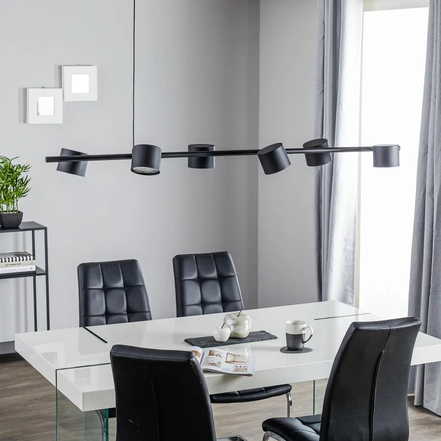 B-Ware Euluna Hängeleuchte Bot Deckenlampe Pendelleuchte Lampe 6 Flammig Gu10 Schw738 - 5904798652388