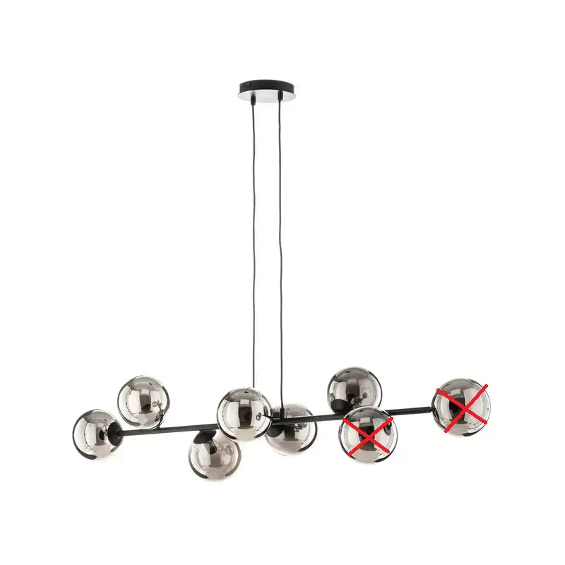 B-Ware Euluna Glassy Hängeleuchte Led Hängelampe 8 Flammig Glas Siehe Text/Foto - 5901738918887