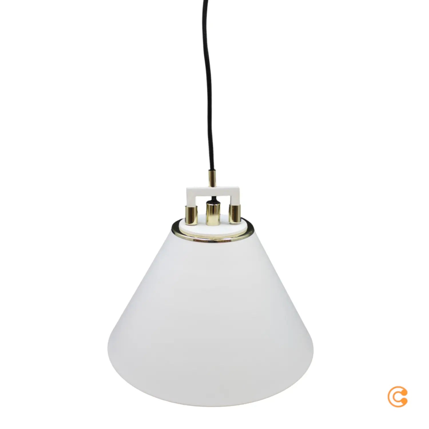 B-Ware Euluna Hängeleuchte Pendelleuchte Lampe Weiß ø 28cm Einflammig E27 Metall - 5902553229226