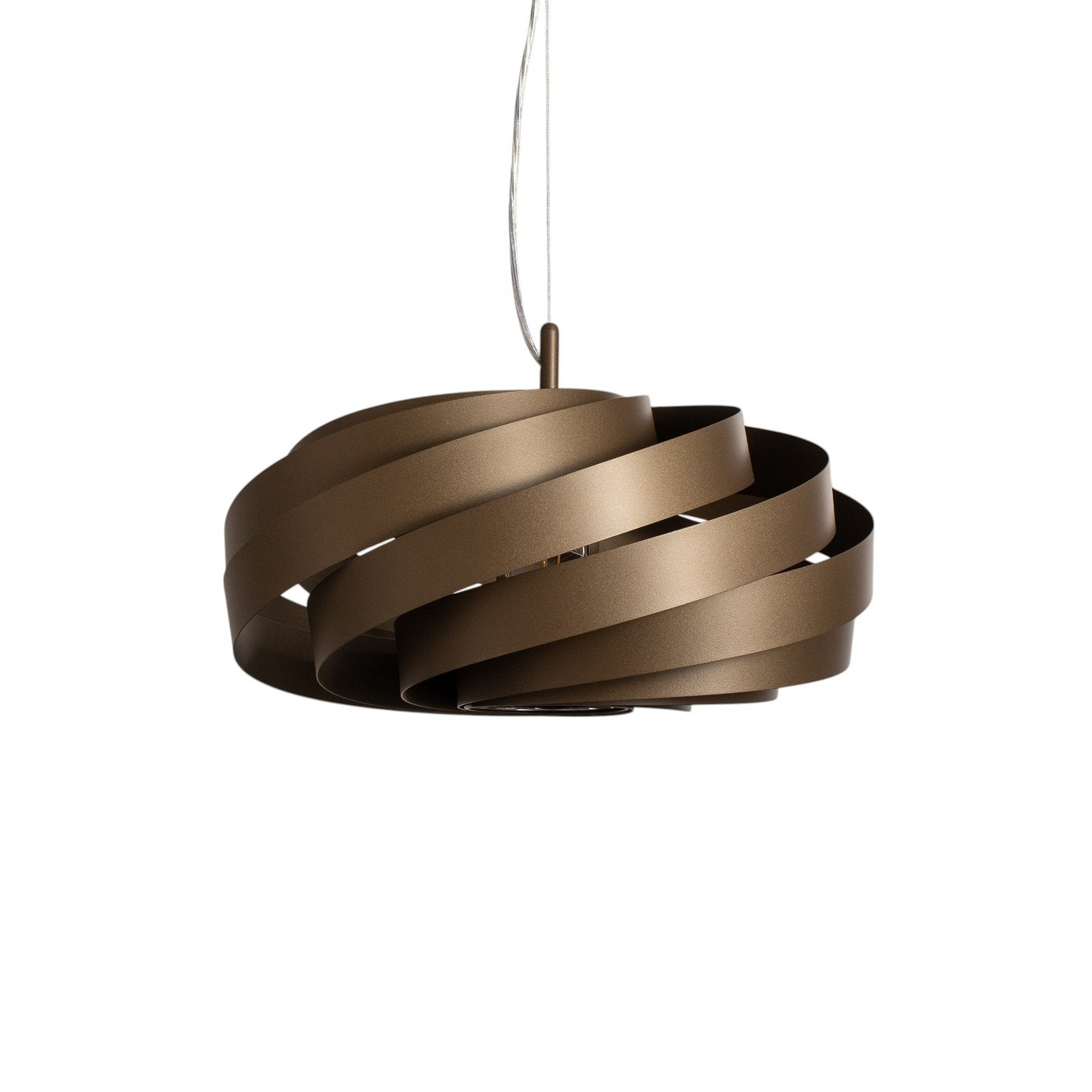 Euluna Vento Hängeleuchte Pendelleuchte Deckenleuchte kaffeebraun Ø 50 cm - 4251911787429