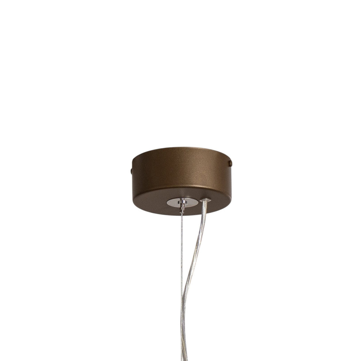 Euluna Vento Hängeleuchte Pendelleuchte Deckenleuchte kaffeebraun Ø 50 cm - 4251911787429