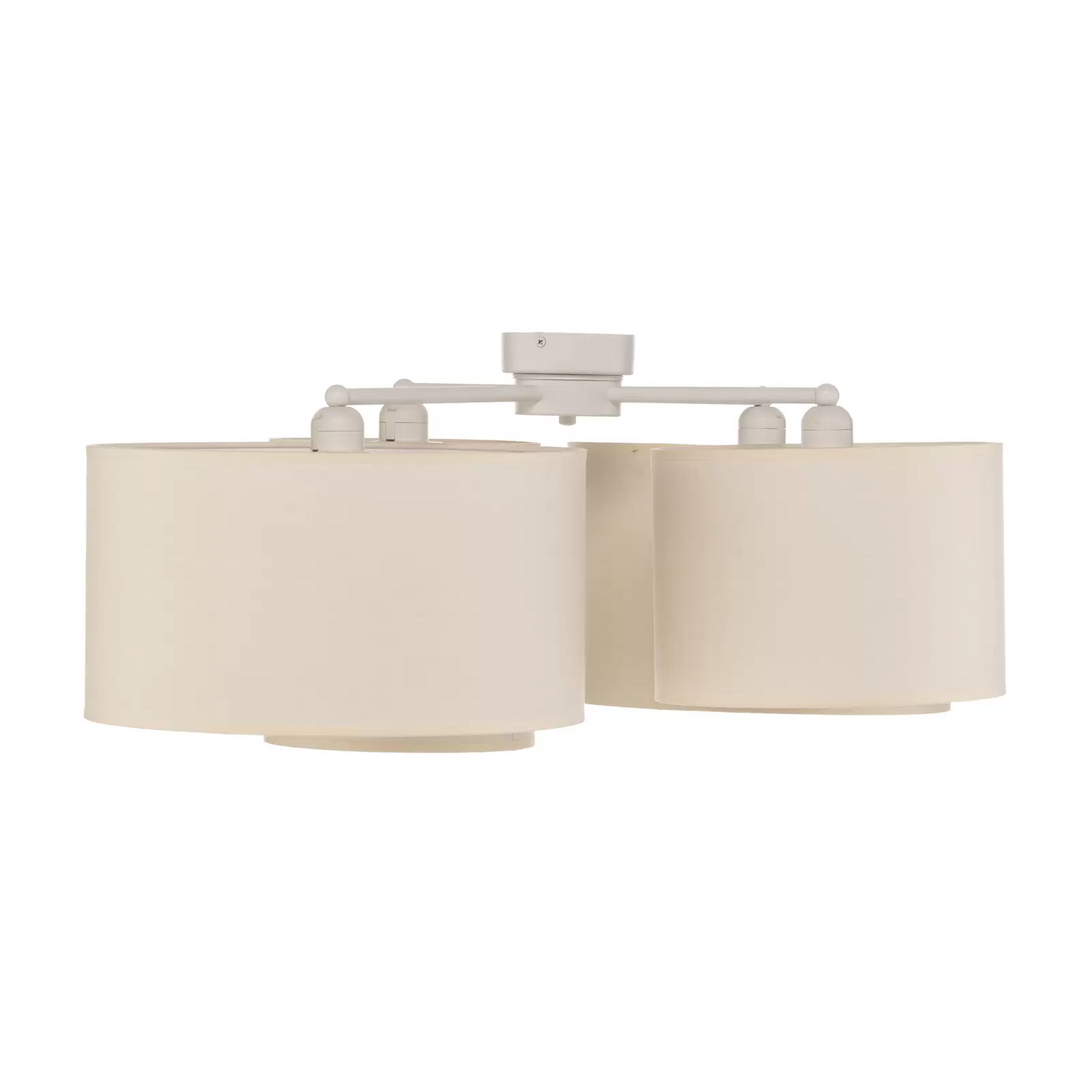 B-Ware Euluna Lodge Deckenleuchte Beige Deckenlampe Lampe Leuchte Spot Kronleuchter - 5905317601870