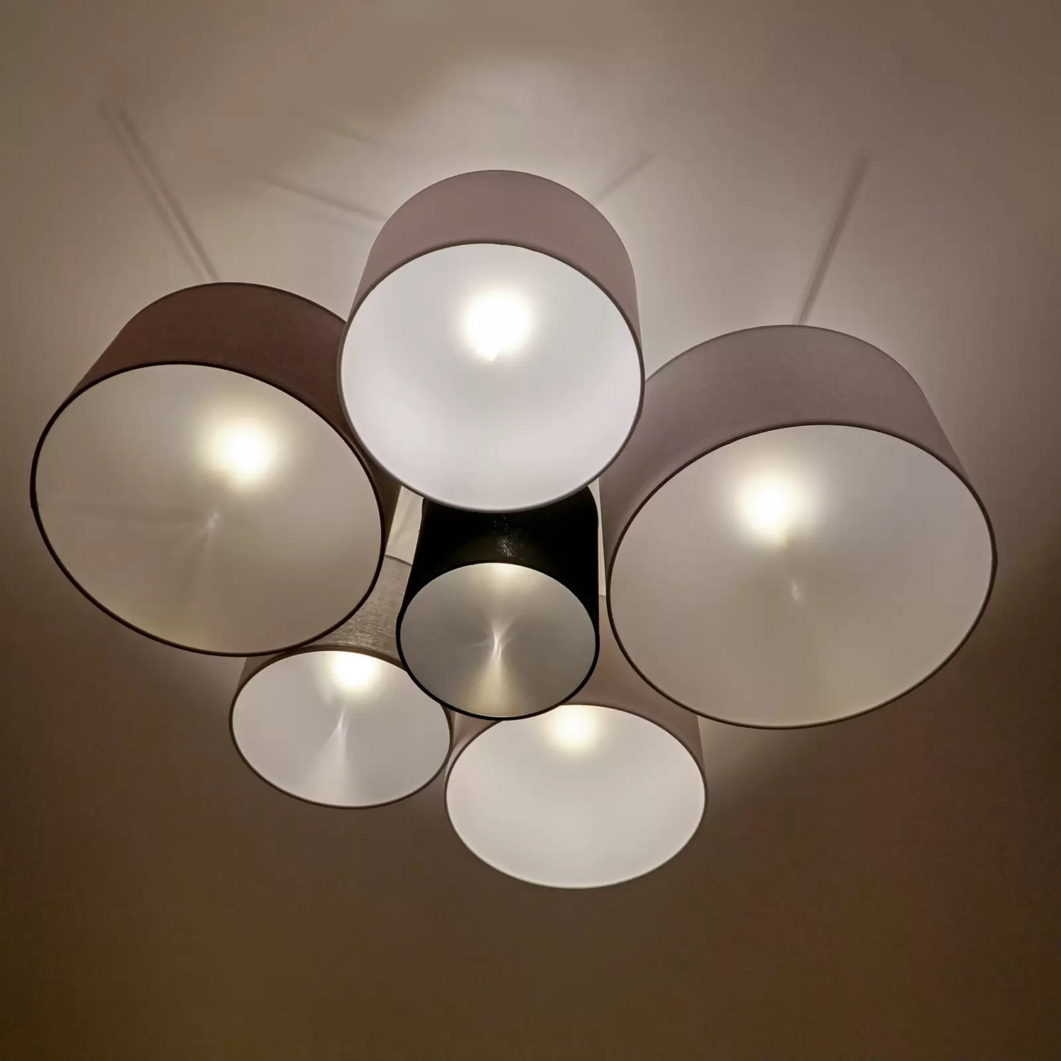 B-Ware Euluna Lodge Deckenleuchte 6 Flg.Multicolour Deckenlampe Lampe Spot Siehe Text - 5905317601931