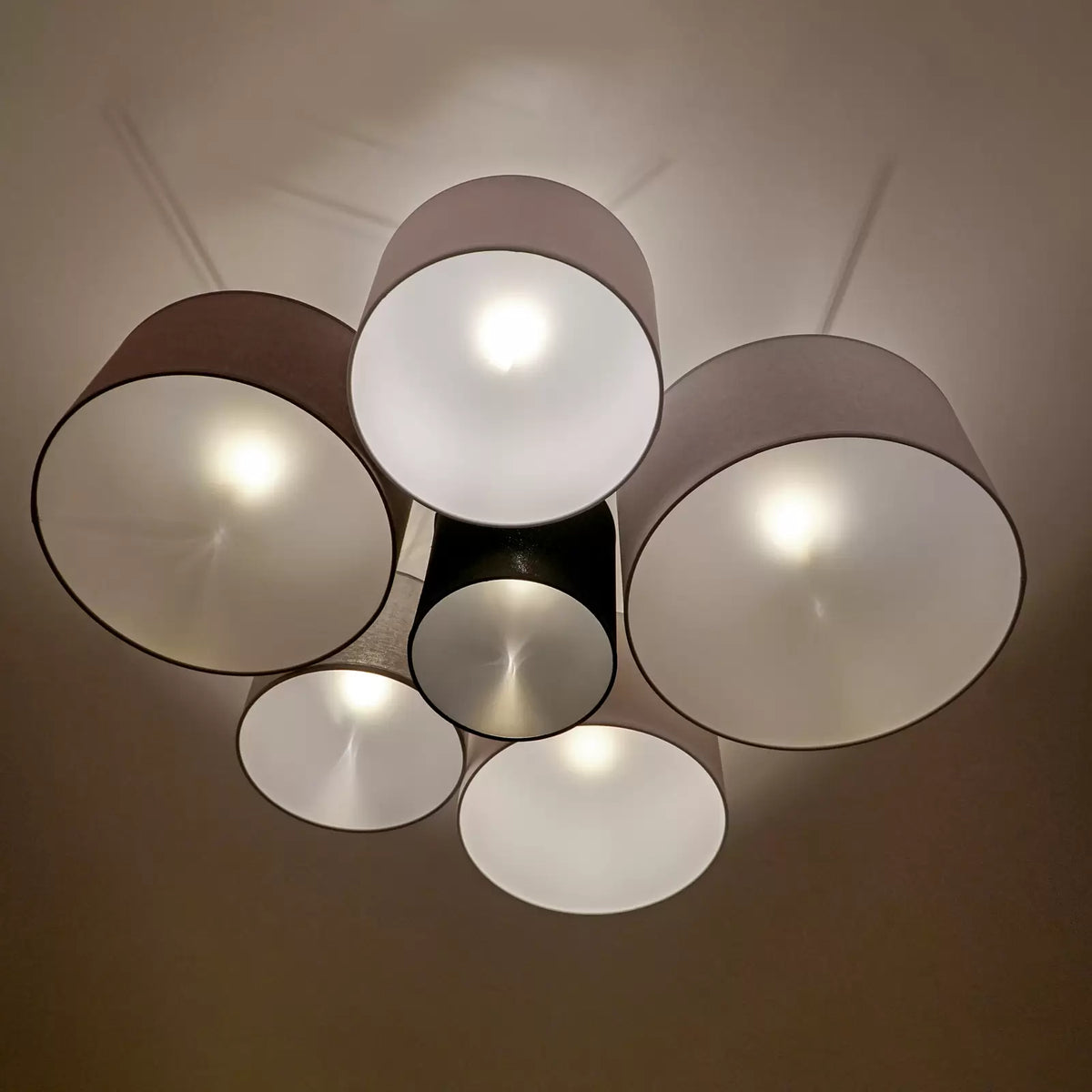 Euluna Lodge Deckenleuchte 6-flg.multicolour Deckenlampe Lampe Spot SIEHE TEXT - 5905317601931