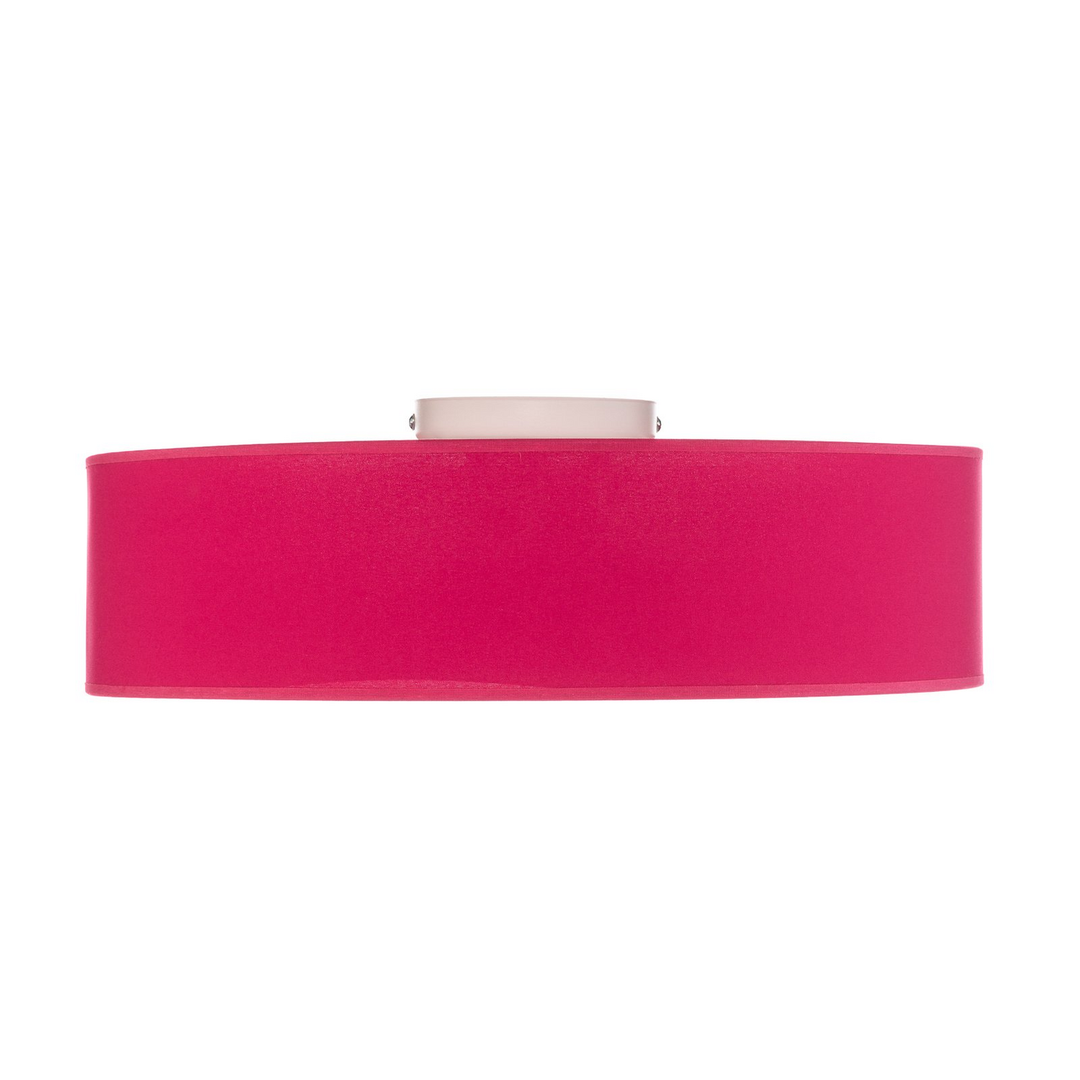 Euluna Roller Deckenlampe Deckenleuchte Lampe Leuchte Led Pink ø 50 Cm Textil B-Ware - 5905317601641